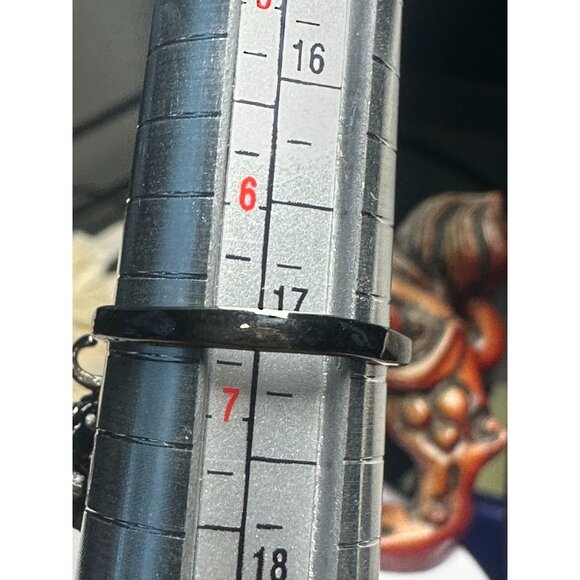 VTG Rhodium Sterling Opal Aqua Multi-stone Cocktail Ring - Picture 7 of 8